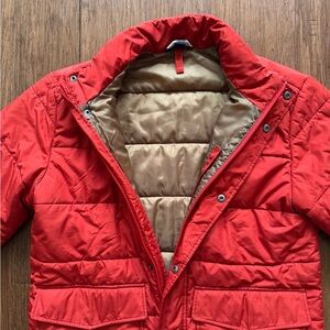 Vintage Men’s Red Goose Down Puffer Jacket/Coat